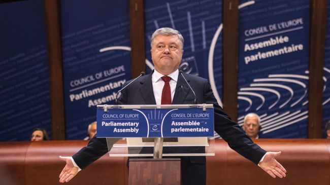Президент Украины Петр Порошенко на заседании Парламентской Ассамблеи Совета Европы Президент Украины Петр Порошенко на заседании Парламентской Ассамблеи Совета Европы