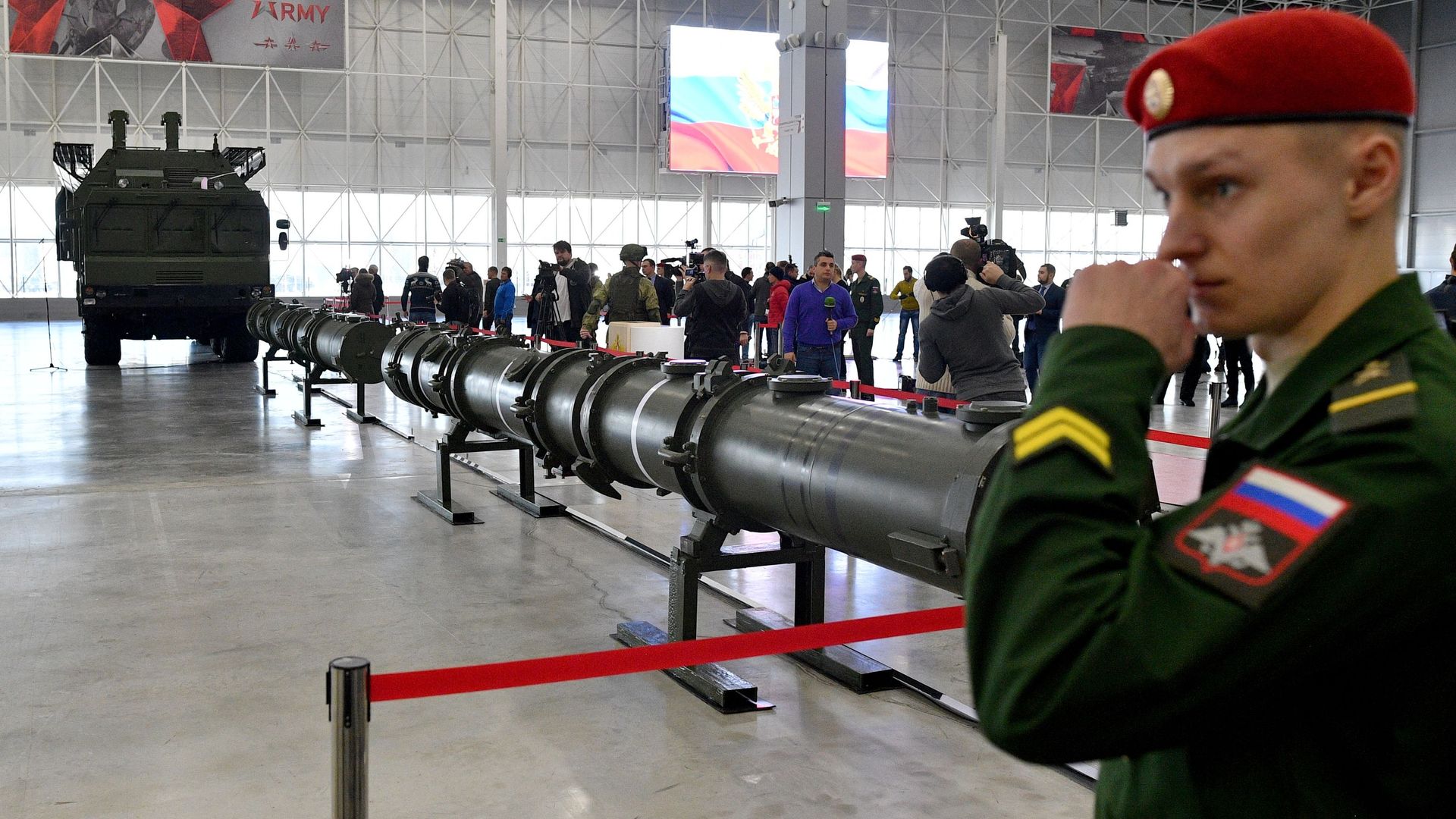 Демонстрация ракеты 9М729 для военных атташе Демонстрация ракеты 9М729 для военных атташе - РИА Новости, 1920, 28.10.2020