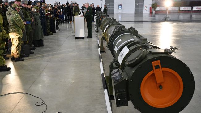 Демонстрация ракеты 9М729 для военных атташе. 23 января 2019