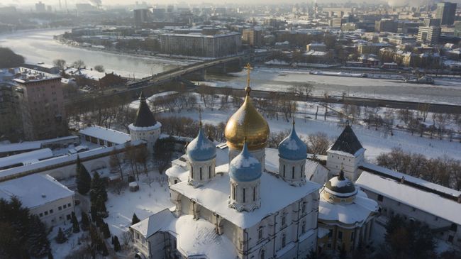 Новоспасский мужской монастырь в Москве Новоспасский мужской монастырь в Москве