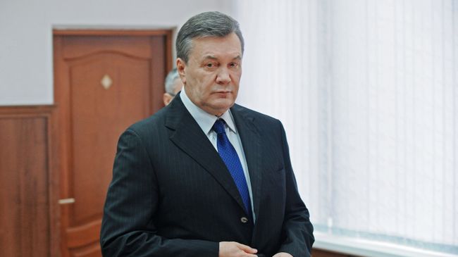 Бывший президент Украины Виктор Янукович