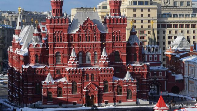 Здание Государственного исторического музея в Москве Здание Государственного исторического музея в Москве