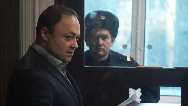 Бывший мэр Владивостока Игорь Пушкарев, обвиняемый во взяточничестве Бывший мэр Владивостока Игорь Пушкарев, обвиняемый во взяточничестве