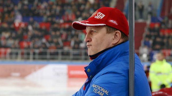 Главный тренер сборной России Михаил Юрьев
