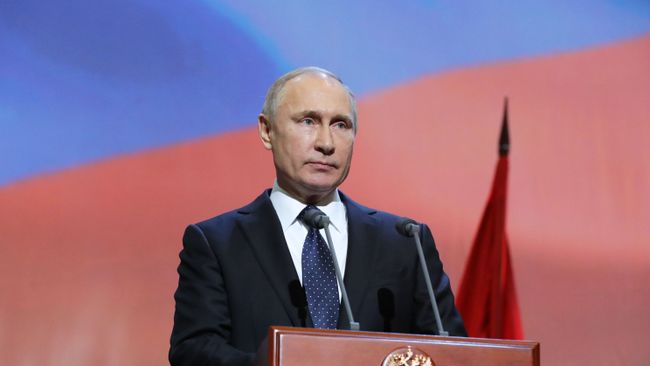Владимир Путин выступает на торжественном спектакле-концерте Слушай, страна, говорит Ленинград. 27 января 2019 Владимир Путин выступает на торжественном спектакле-концерте Слушай, страна, говорит Ленинград. 27 января 2019