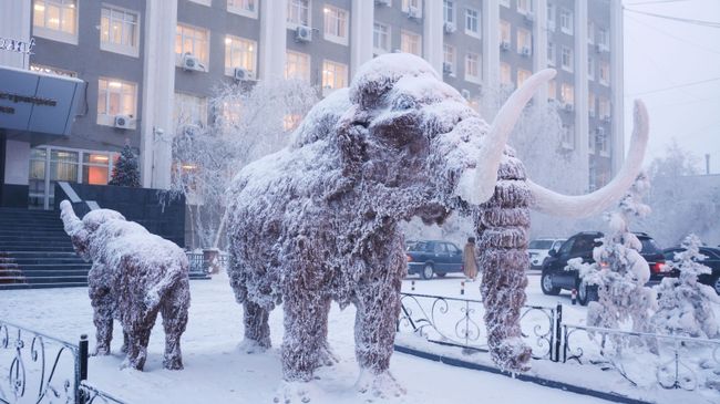 Морозы в Якутии