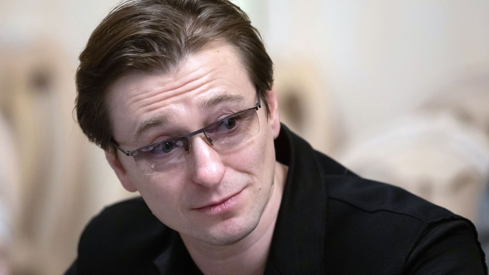 Сергей Безруков перед началом первого заседания Общественного совета при комитете Госдумы по культуре. 28 января 2019 - РИА Новости, 1920, 25.10.2021