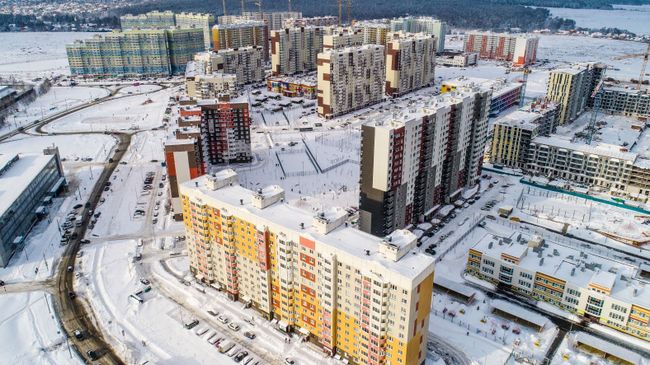 Дома ЖК Новые Ватутинки на территории Новой Москвы вдоль Калужского шоссе Дома ЖК Новые Ватутинки на территории Новой Москвы вдоль Калужского шоссе
