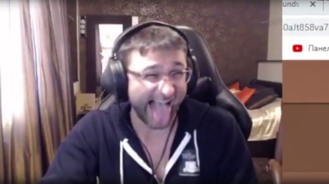 Стоп-кадр видео игрового стрима Руслана Горринга Стоп-кадр видео игрового стрима Руслана Горринга