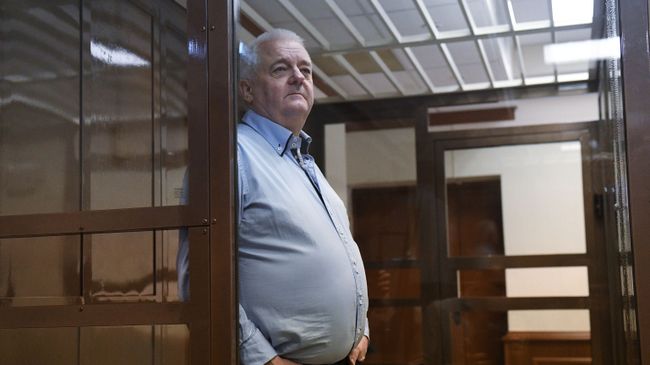 Гражданин Норвегии Фруде Берг, обвиняемый в шпионаже в России, в Московском городском суде Гражданин Норвегии Фруде Берг, обвиняемый в шпионаже в России, в Московском городском суде