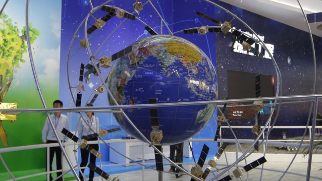 Модель китайской навигационной спутниковой системы BeiDou Модель китайской навигационной спутниковой системы BeiDou
