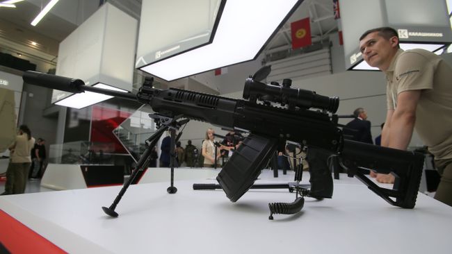 Ручной пулемет Калашникова РПК-16 на выставке в рамках международного военно-технического форума Армия-2017 Ручной пулемет Калашникова РПК-16 на выставке в рамках международного военно-технического форума Армия-2017