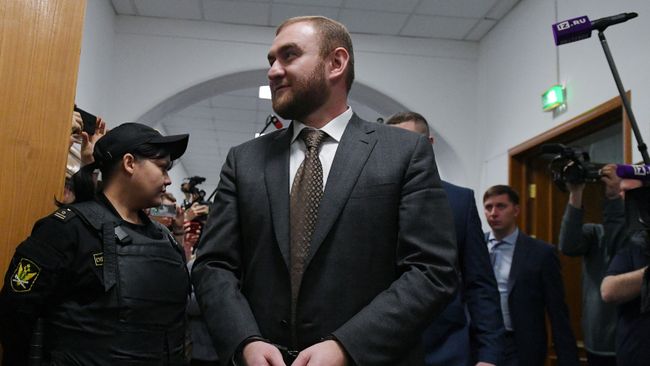 Рауф Арашуков в суде
