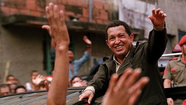 Президент Венесуэлы Уго Чавес. 1999 год Президент Венесуэлы Уго Чавес. 1999 год