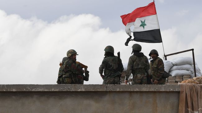 Сирийские военные Сирийские военные