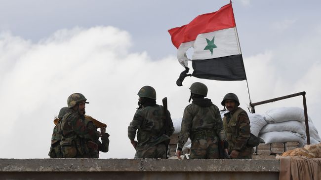 Сирийские военные Сирийские военные