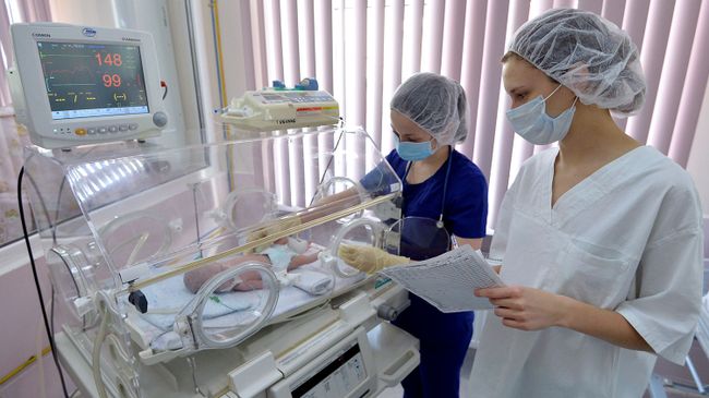 Сотрудники детской больницы