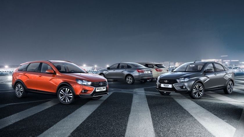 Автомобили LADA Vesta в разных типах кузова - РИА Новости, 1920, 11.06.2023