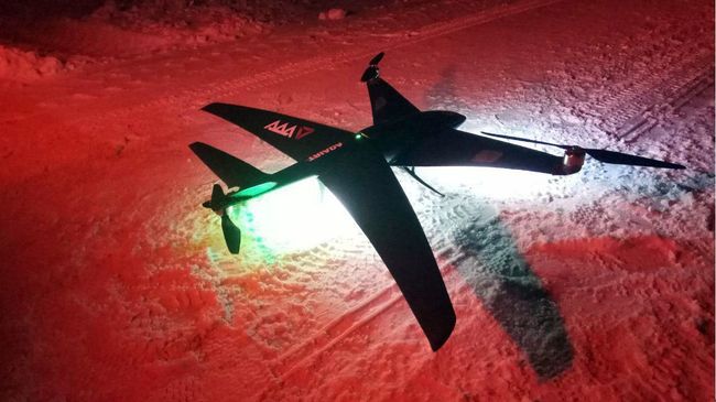 Беспилотник-конвертоплан TRIADA, разработанный российской компанией ADA Aerospace. Архивное фото Беспилотник-конвертоплан TRIADA, разработанный российской компанией ADA Aerospace. Архивное фото