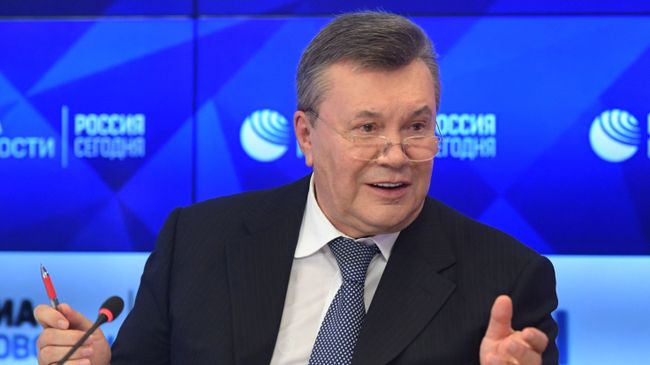 Бывший президент Украины Виктор Янукович 