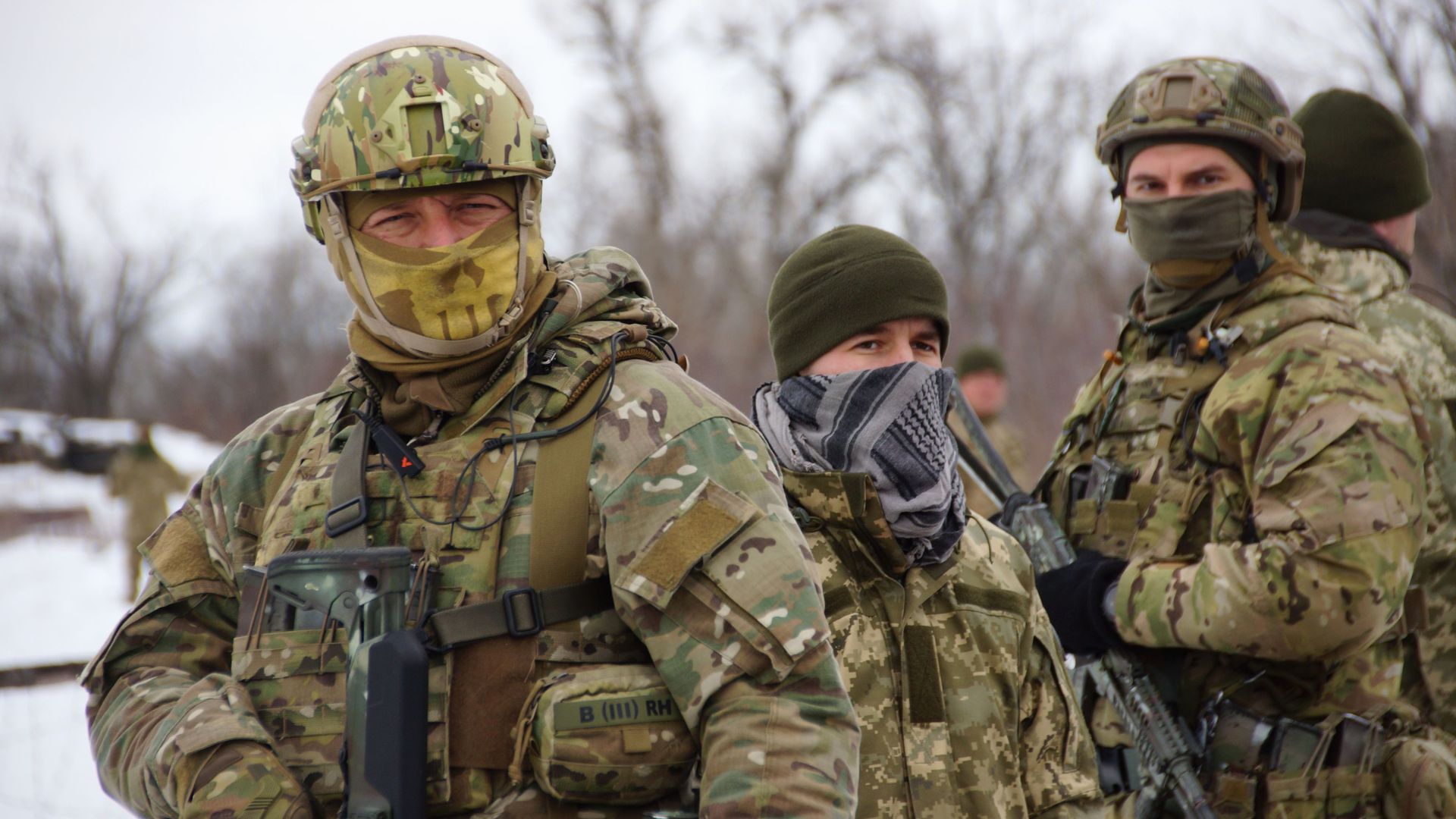 Украинские военнослужащие в Луганской области Украинские военнослужащие в Луганской области - РИА Новости, 1920, 22.01.2022