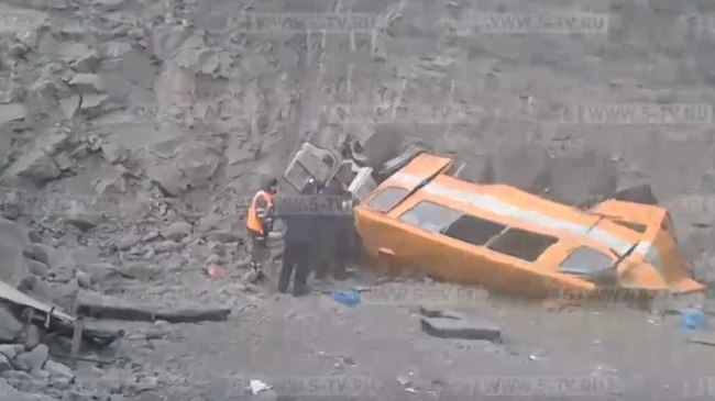 Опубликовано видео с места ДТП с автобусом в Кузбассе Опубликовано видео с места ДТП с автобусом в Кузбассе