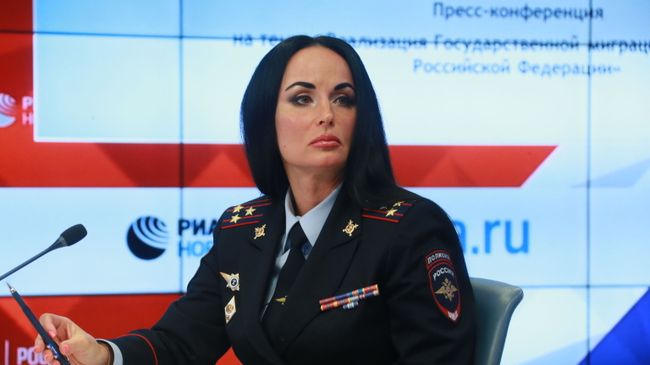 Официальный представитель МВД России Ирина Волк
