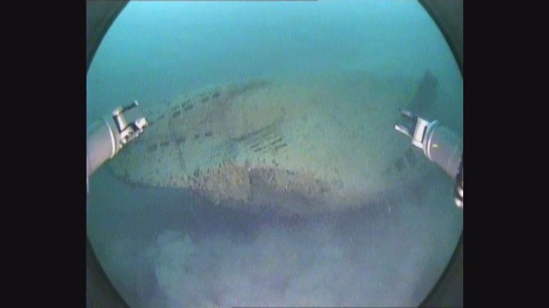 Немецкая подводная лодка U-23, затопленная нацистами в 1944 году у черноморского побережья Турции Немецкая подводная лодка U-23, затопленная нацистами в 1944 году у черноморского побережья Турции