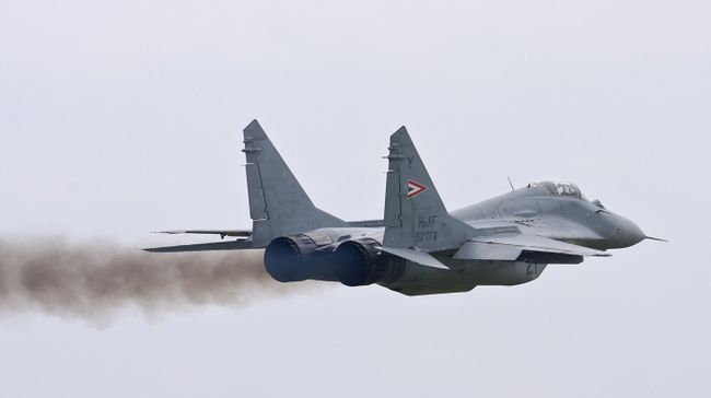 Истребитель МиГ-29 ВВС Венгрии Истребитель МиГ-29 ВВС Венгрии