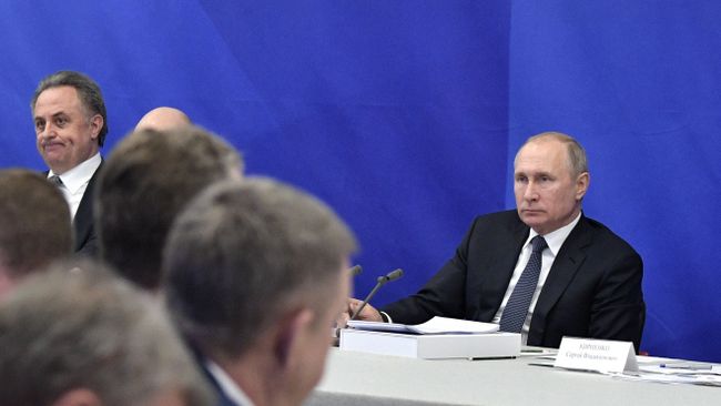 Владимир Путин проводит расширенное заседание президиума Государственного совета РФ. 13 января 2019 Владимир Путин проводит расширенное заседание президиума Государственного совета РФ. 13 января 2019