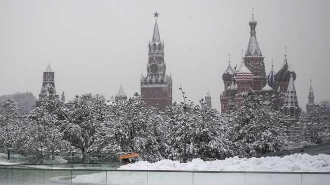 Снегопад в Москве Снегопад в Москве