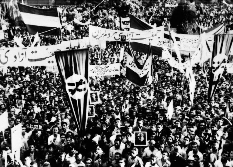 Митинг сторонников Мосаддыка. 16 августа 1953