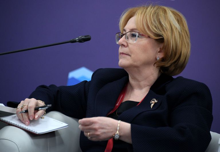 Министр здравоохранения РФ Вероника Скворцова на Российском инвестиционном форуме в Сочи