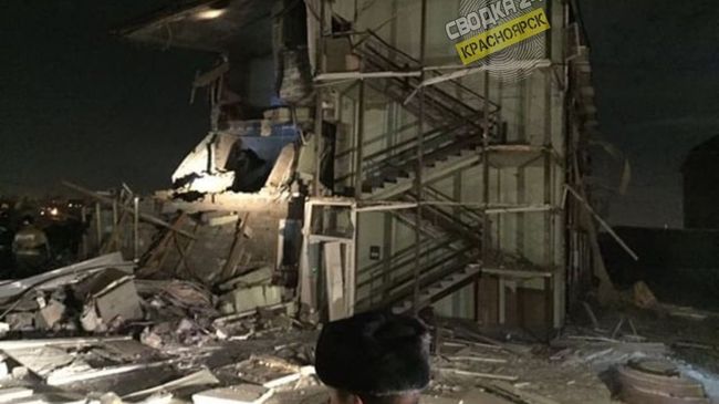 Последствия взрыва газа в Красноярске Последствия взрыва газа в Красноярске