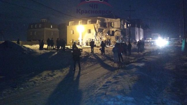 Последствия взрыва газа в Красноярске Последствия взрыва газа в Красноярске