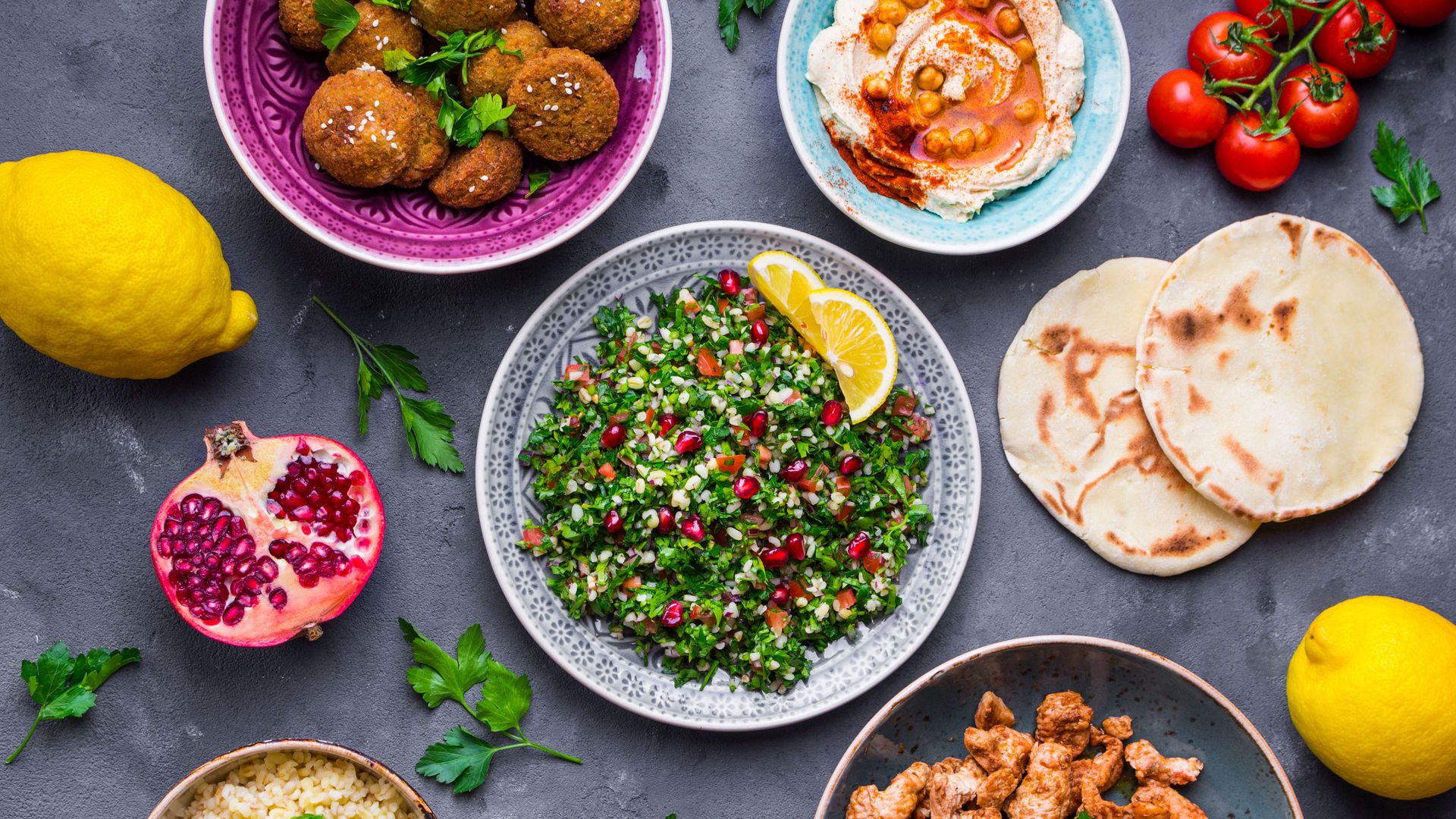 Блюда ближневосточной кухни Блюда ближневосточной кухни - РИА Новости, 1920, 30.06.2023
