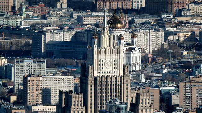 Вид на здание Министерства иностранных дел 