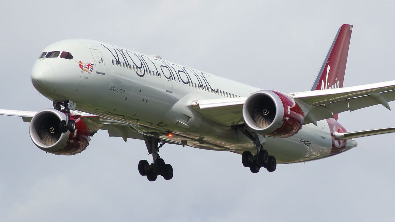 Самолет Boeing 787-9 Dreamliner авиакомпании Virgin Atlantic - РИА Новости, 1920, 13.06.2024