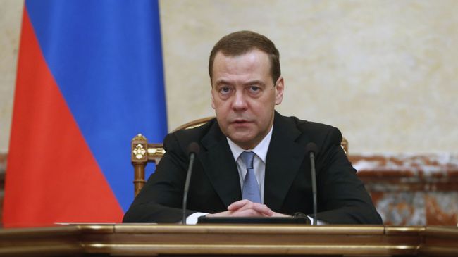  Председатель правительства РФ Дмитрий Медведев