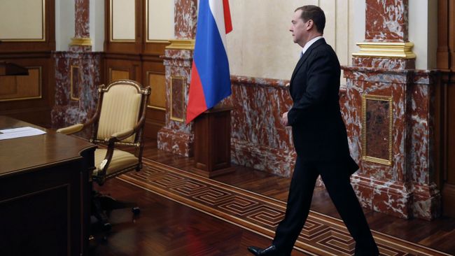Председатель правительства РФ Дмитрий Медведев