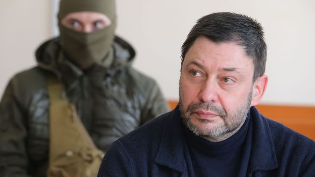 Руководитель портала РИА Новости Украина Кирилл Вышинский на заседании в Херсонском апелляционном суде Руководитель портала РИА Новости Украина Кирилл Вышинский на заседании в Херсонском апелляционном суде