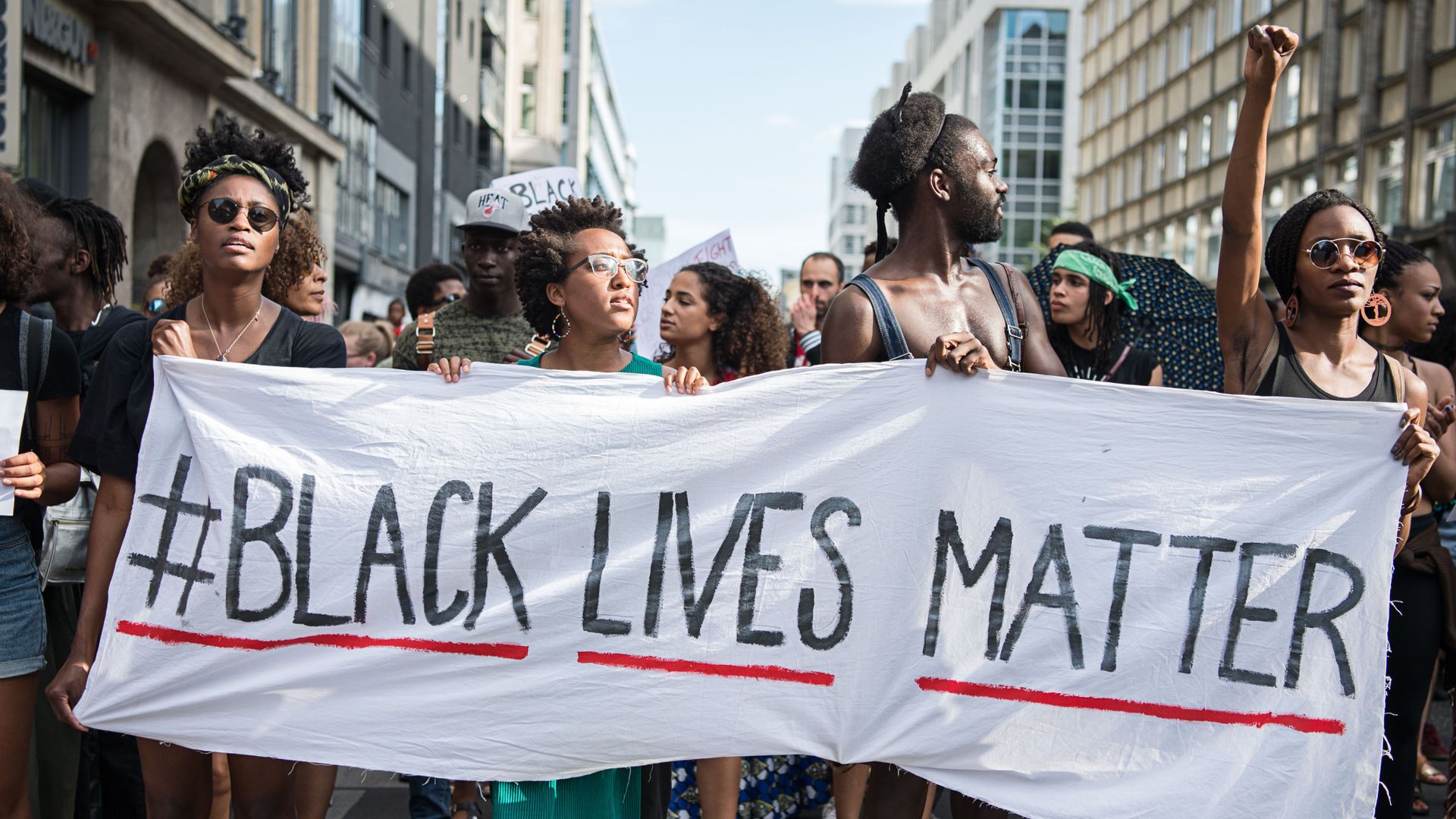 Активисты движения Black Lives Matter Активисты движения Black Lives Matter - РИА Новости, 1920, 24.02.2019