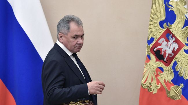 Министр обороны Сергей Шойгу 