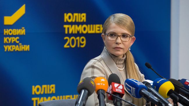 Кандидат в президенты Украины, лидер всеукраинского объединения Батькивщина Юлия Тимошенко 
