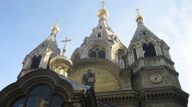 Кафедральный собор экзархата православных русских церквей в Западной Европе — собор Александра Невского в Париже Кафедральный собор экзархата православных русских церквей в Западной Европе — собор Александра Невского в Париже