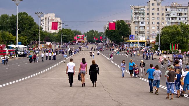 Празднование дня независимости ПМР на Площади Суворова Празднование дня независимости ПМР на Площади Суворова