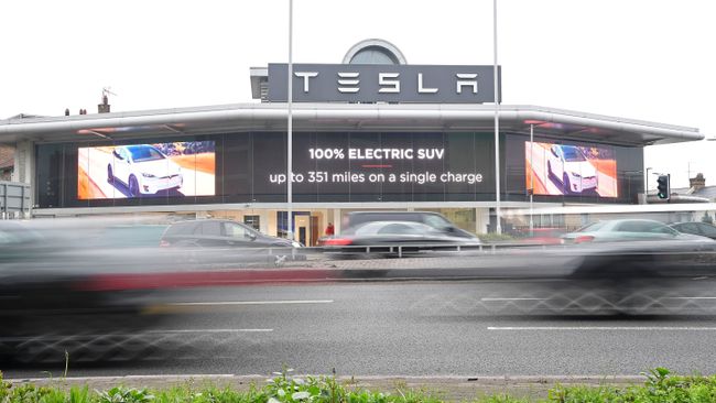 Автосалон Tesla в Лондоне. 1 марта 2019 Автосалон Tesla в Лондоне. 1 марта 2019
