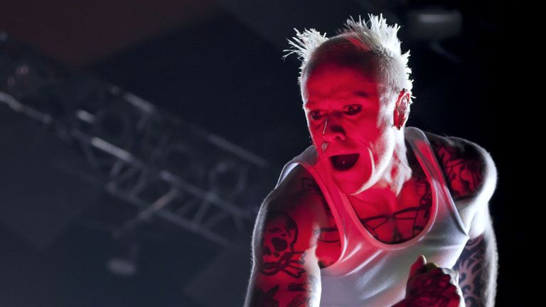 Лидер британской группы The Prodigy Кит Флинт Лидер британской группы The Prodigy Кит Флинт