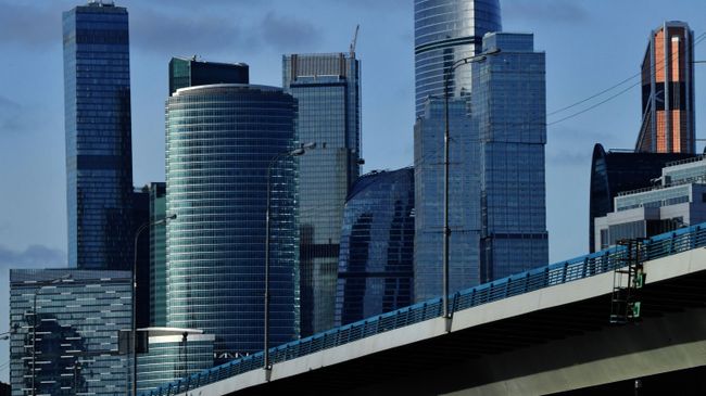 Небоскребы делового центра Москва-сити Небоскребы делового центра Москва-сити