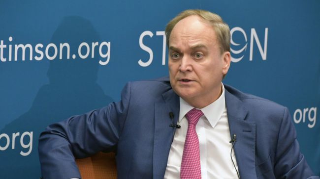 Чрезвычайный и полномочный посол РФ в США Анатолий Антонов. Архивное фото Чрезвычайный и полномочный посол РФ в США Анатолий Антонов. Архивное фото